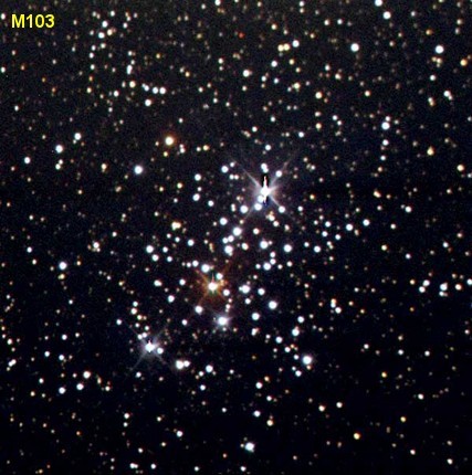 Típus: Nyílthalmaz, &alpha; = 1:33:23, &delta; = 60:39:0, Csillagkép: Cassiopeia | Kassziopeia, Fényesség: 7.4, Méret: 360