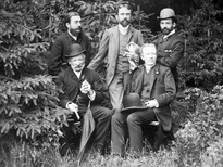  Gothard Jenő és Gothard Sándor társaságban